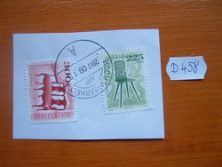 225+300 FORINT 2 DB 2006,2011 SZÉKEK D458