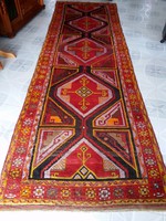 Régi török szőnyeg 400 x 120 cm