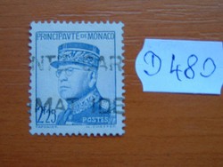 MONACO 2,25 F 1938-39 II. Lajos herceg D480