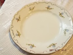 Zsolnay tányér barack virágos 19 cm