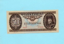Hajtatlan  !!!! Unc !!!!  50 Forint 1980