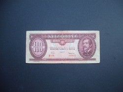 100 forint 1957 B 136 ritkább évszám 
