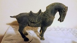Régi dekoratív bronz ló
