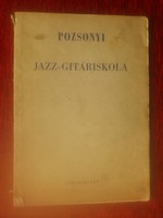 Pozsonyi jazz gitáriskola - kotta