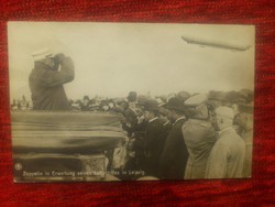 Zeppelin Lipcsében - 1909 - képeslap