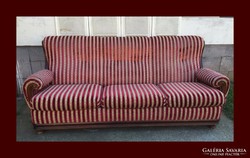 Gyönyörű,hatalmas kanapé,szófa,garnitúra része