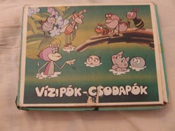 Retro Vízipók-Csodapók meseképes összerakó ,puzzle,1984