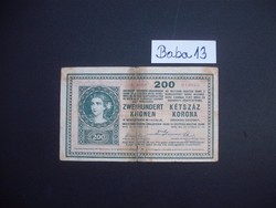 200 korona 1918 A 1097  