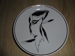 Hollóházi porcelán tányér Limited edition