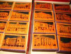 Gyufás doboz sorozat a néhai   Szovjetunióból  , gyűjtői db , nagy moszkvai színházakról