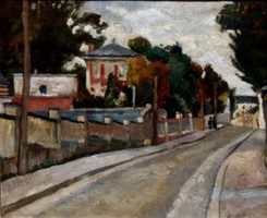 Francia vagy Magyar festő: Párizsi utca 1910-es évek