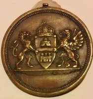 Smooth solid? The resort staff of Székesfőváros staff in balaton kenese 1924, bronze medal,