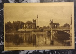 Budapest - Milleniumi-emlék - képeslap