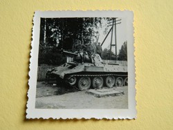 II. világháborúban tank lelőtt lánc talpal (Keleti front)