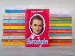 Borostyán    - romantikus könyvsorozat , 22 darab könyv 