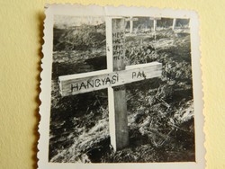 II. világháború 1942. IX. hó hőseink temetője (keleti front)
