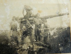 II. világháború orosz légvédelmi ágyú (keleti front)