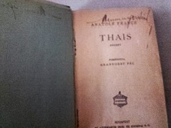 Antik könyv  -   Anatole  France  Thais  -   világirodalom 