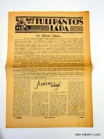 TULIPÁNTOS LÁDA 1944 október 15 RÉGI EREDETI MAGYAR ÚJSÁG 1515