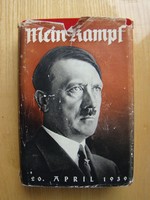 Mein Kampf, különleges kiadás Adolf Hitler 50. Születésnapjára II. Világháborús Német