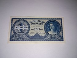 1 Milliárd Milpengő 1946-os,hajtatlan UNC bankjegy  !!