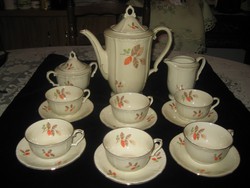 Kála tea set, for six people, from the 60s, like new, in good condition