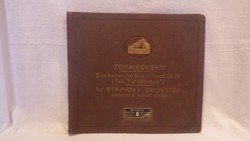 Gramofonlemez His Master's Voice Tchaikovsky Magyar Királyi Hangszergyár