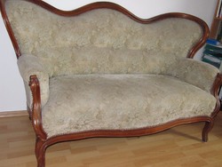Antik barok sofa 181cm