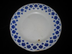 Old enamel bowl, 24.5 x 3 cm