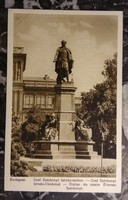 Budapest - Gróf Széchenyi István-szobor - képeslap