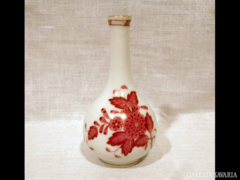 1627 K8 Antik óherendi mini váza bordó Apponyi