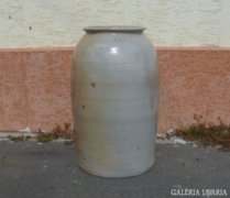 4978 Antique large stoneware storage container 52 cm
