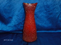 Zsolnay ökörvér mázas váza