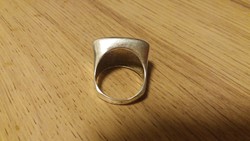 Modernista ezüst gyűrű 