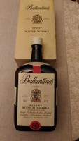 3l üres Ballantine's Whisky üveg dobozával