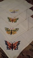 Pillangos pamut-textil szalveta  4.db V