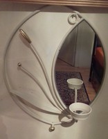 Rare beautiful wall mirror 38 x 29 cm