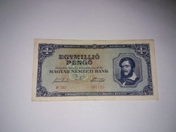 Egymillió Pengő bankjegy ,1945-ös ! !