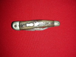 Antik zsebkés agancsból