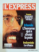 1998 május 27  /  L'EXPRESS  /  RÉGI EREDETI KÜLFÖLDI ÚJSÁG Szs.:  2182