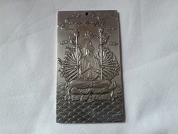 Tibeti ezüst amulett