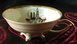 Antik Dü Co Kunst Rehau Bavaria porcelán csésze, gyűjtői 1892-1922