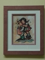 M.J. Hummel 3D Lithograph, Donald Art Co.