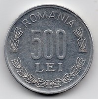 Románia 500 román Lei, 2000, szép