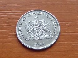 TRINIDAD ÉS TOBAGO 10 CENT 2004 VIRÁG