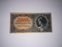 Tizezer Milpengő  1946-os Hajtatlan A-UNC  bankjegy !! 