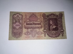 Száz  Pengős bankjegy  1930-as , szép állapotban !