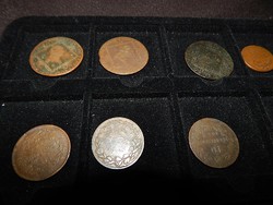 Antik régi pénzek , ezüst romai + 1  vh ezüst gyürü