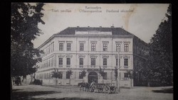 Karánsebes Erdély 1916 Tiszti Pavillon.