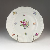 0Q278 Antik Herendi porcelán tányér 20.5 cm